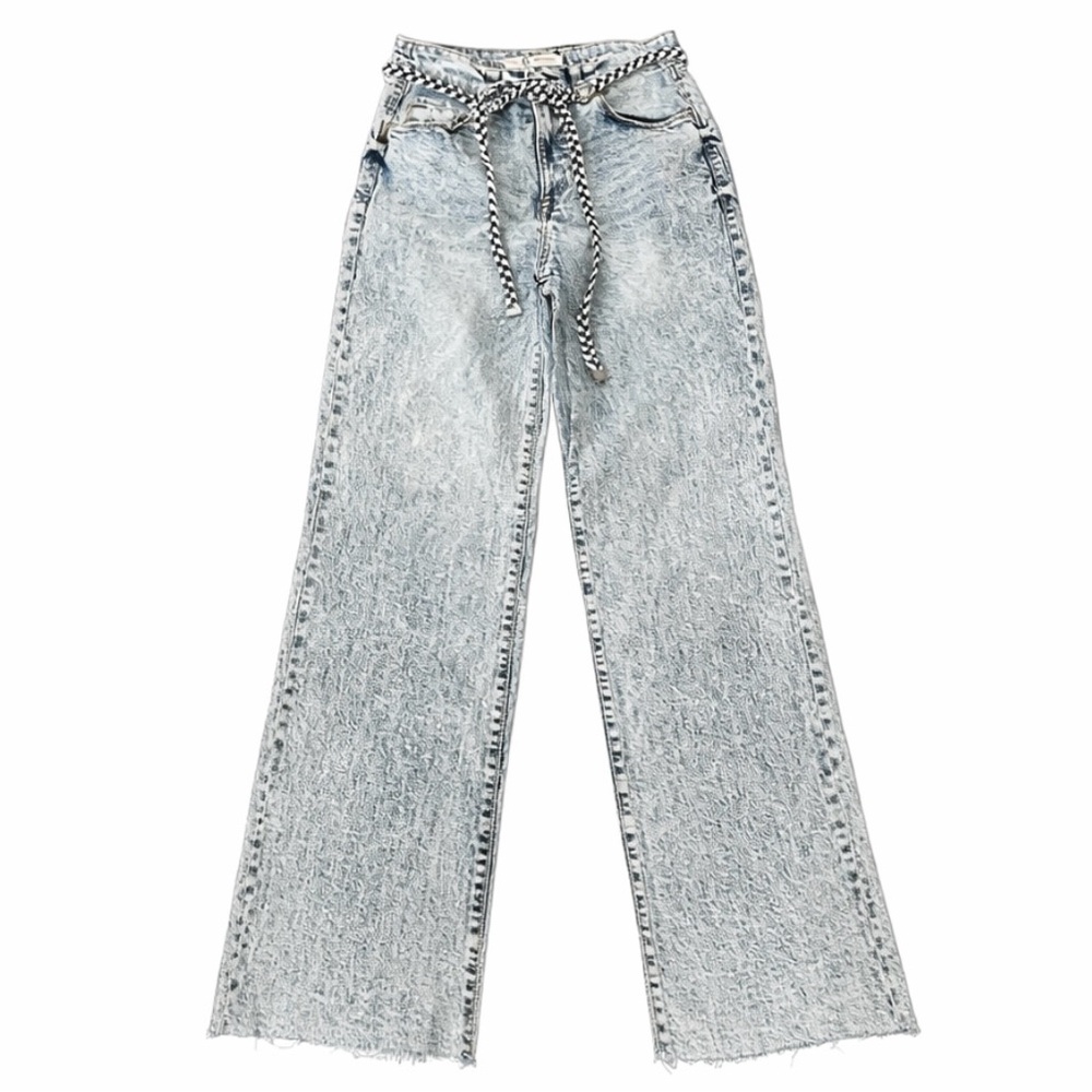 Kensie High Rise Wide Leg Jeans. - Picture 2 of 16